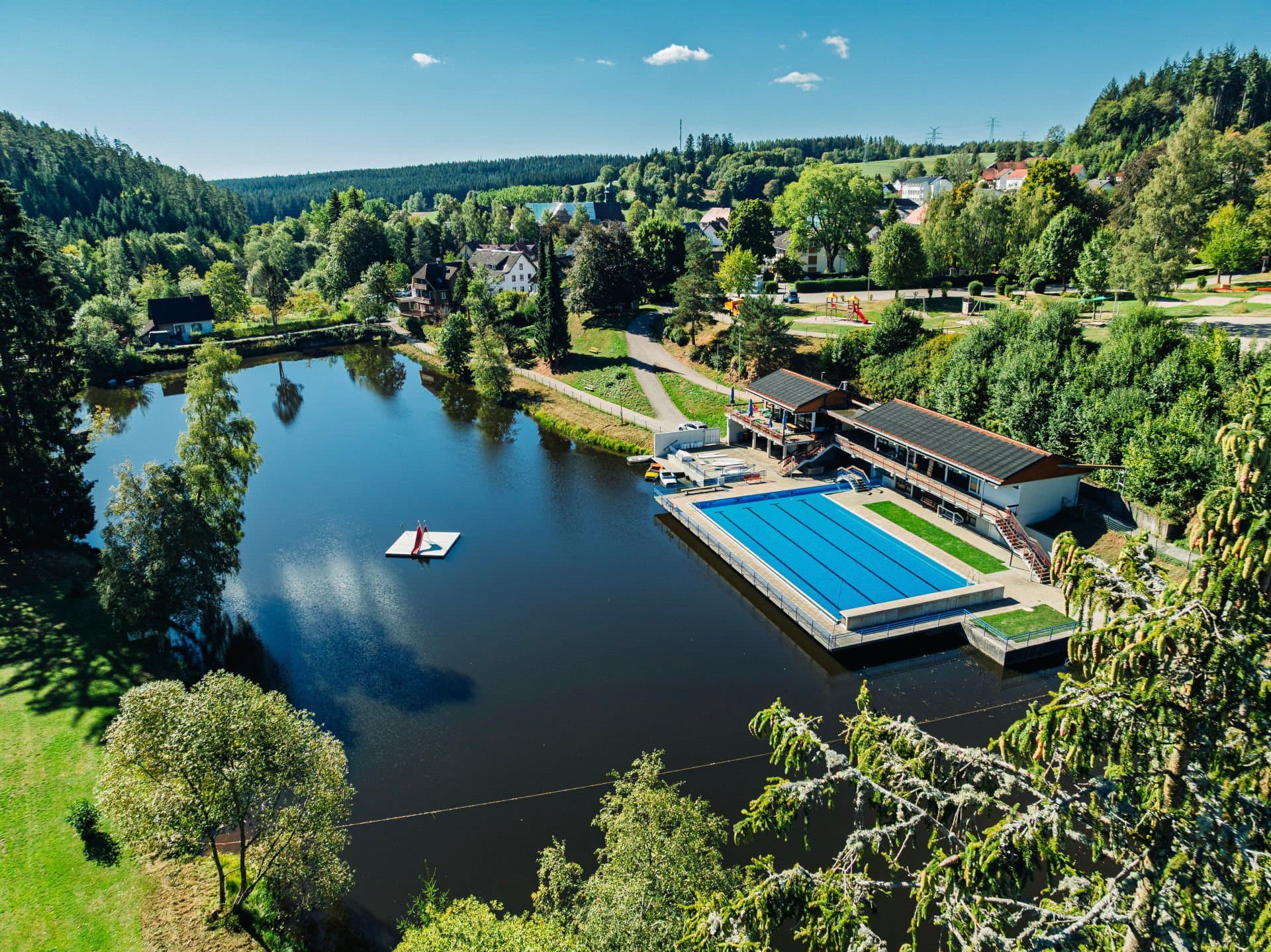 Friedenweiler Monastery Pond