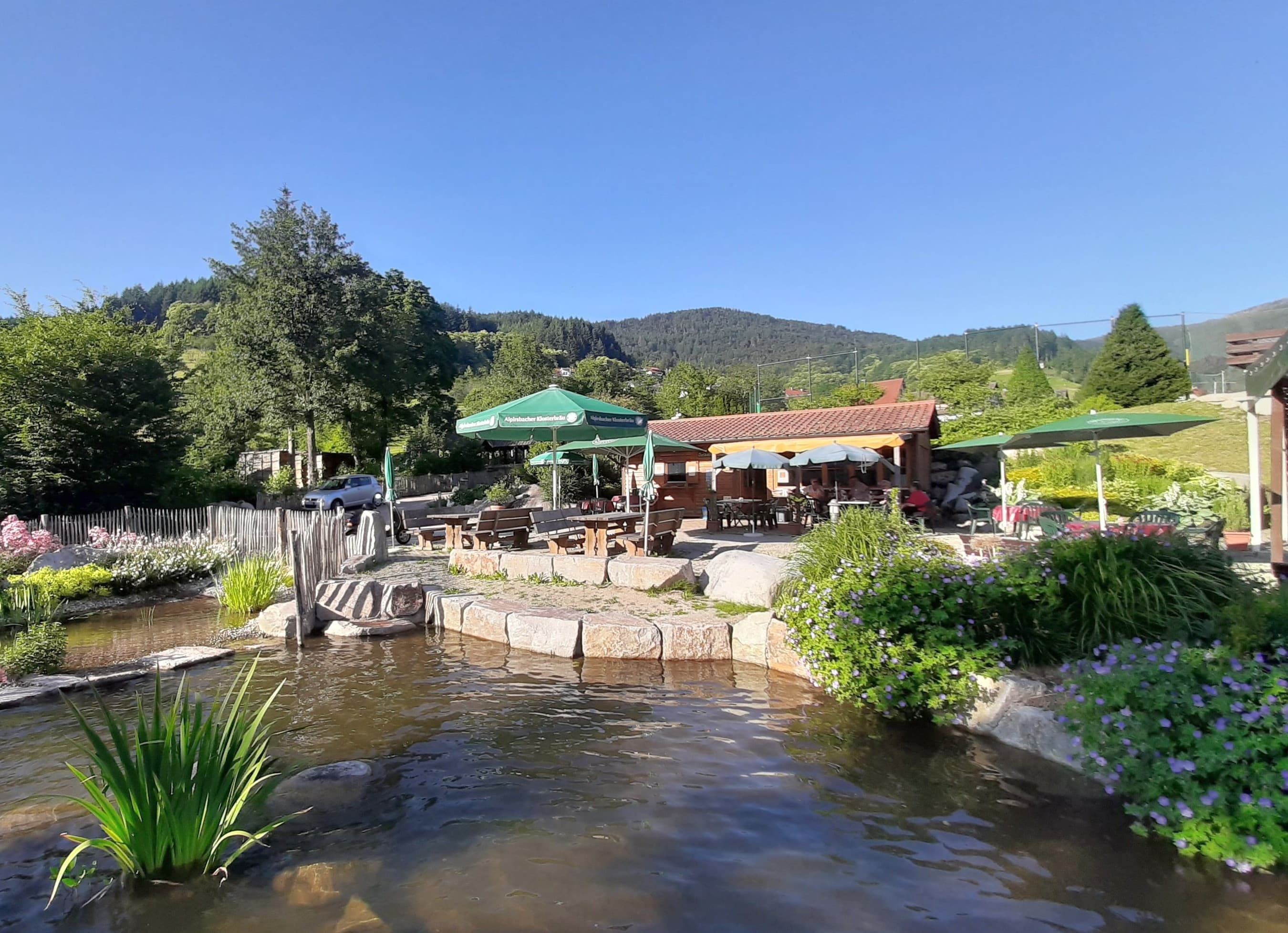 Kiosk im Seebacher Kurpark