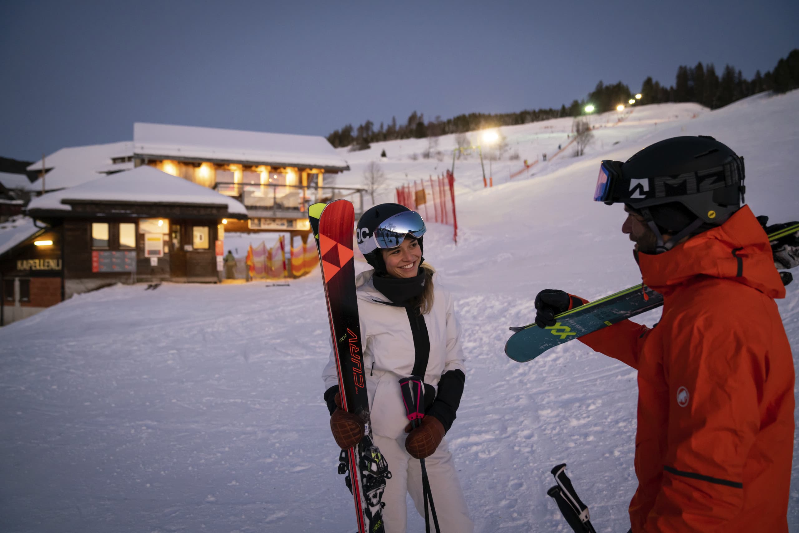 Alpin Skifahren am Kapellenlift in Todtnauberg