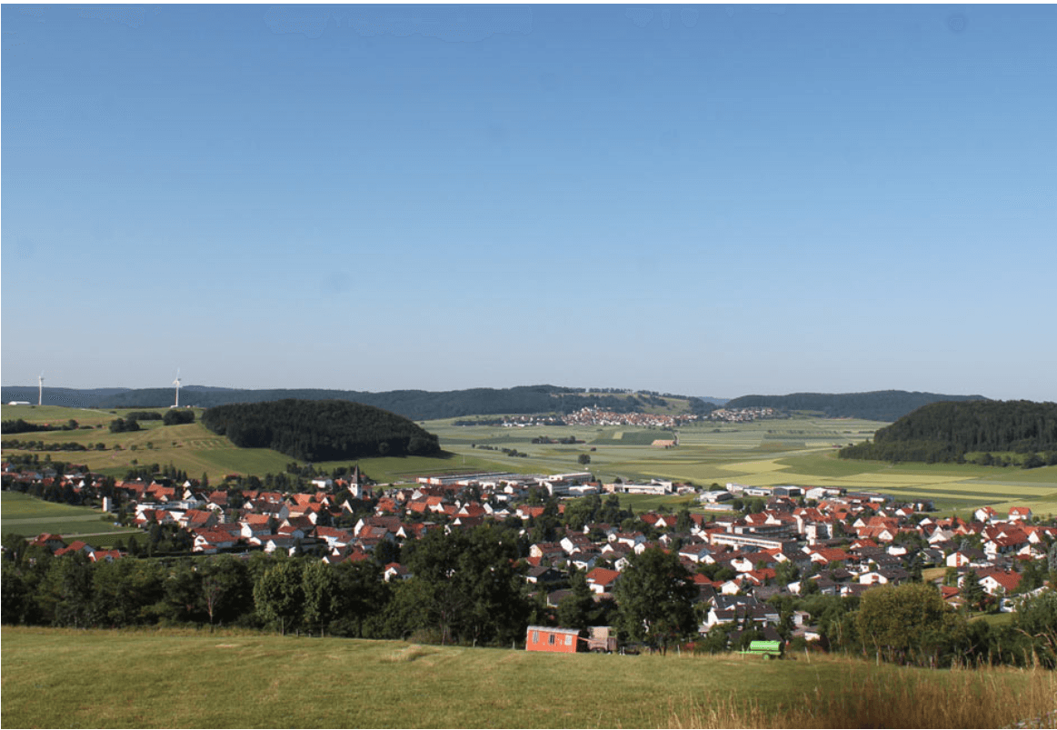 Blick auf Sonnenbühl