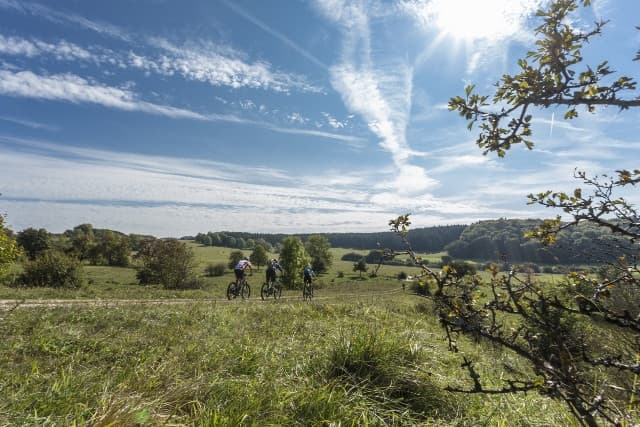 Bike fun on the Alb-Crossing Swabian Alb