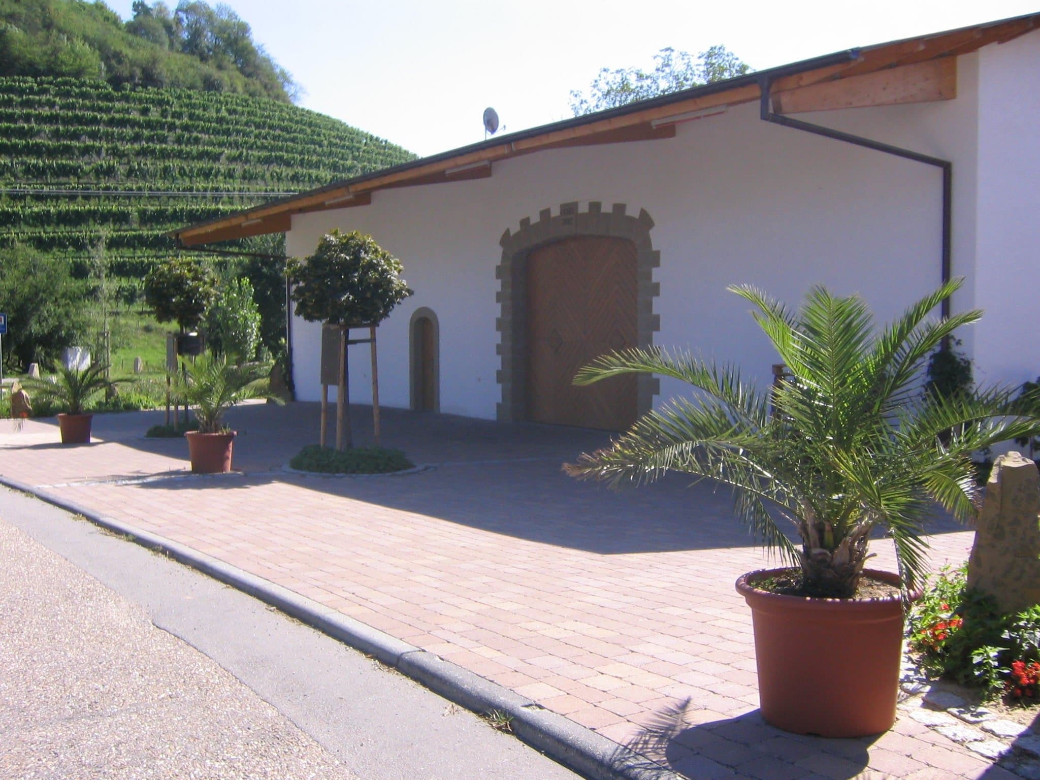 Besenwirtschaft Weingut Echle Eingang | Brackenheim-Neipperg | Kelter und Weinberge
