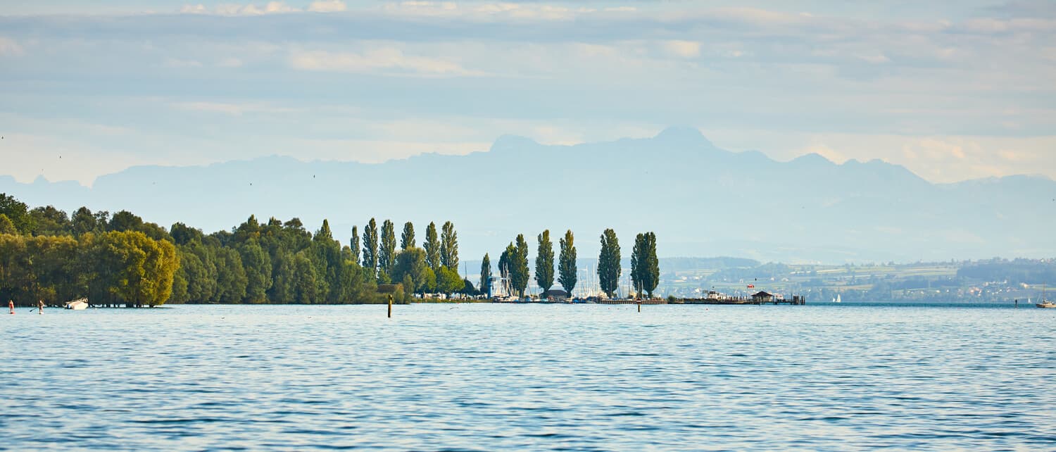 Blick auf die Bucht von Uhldingen-Mühlhofen