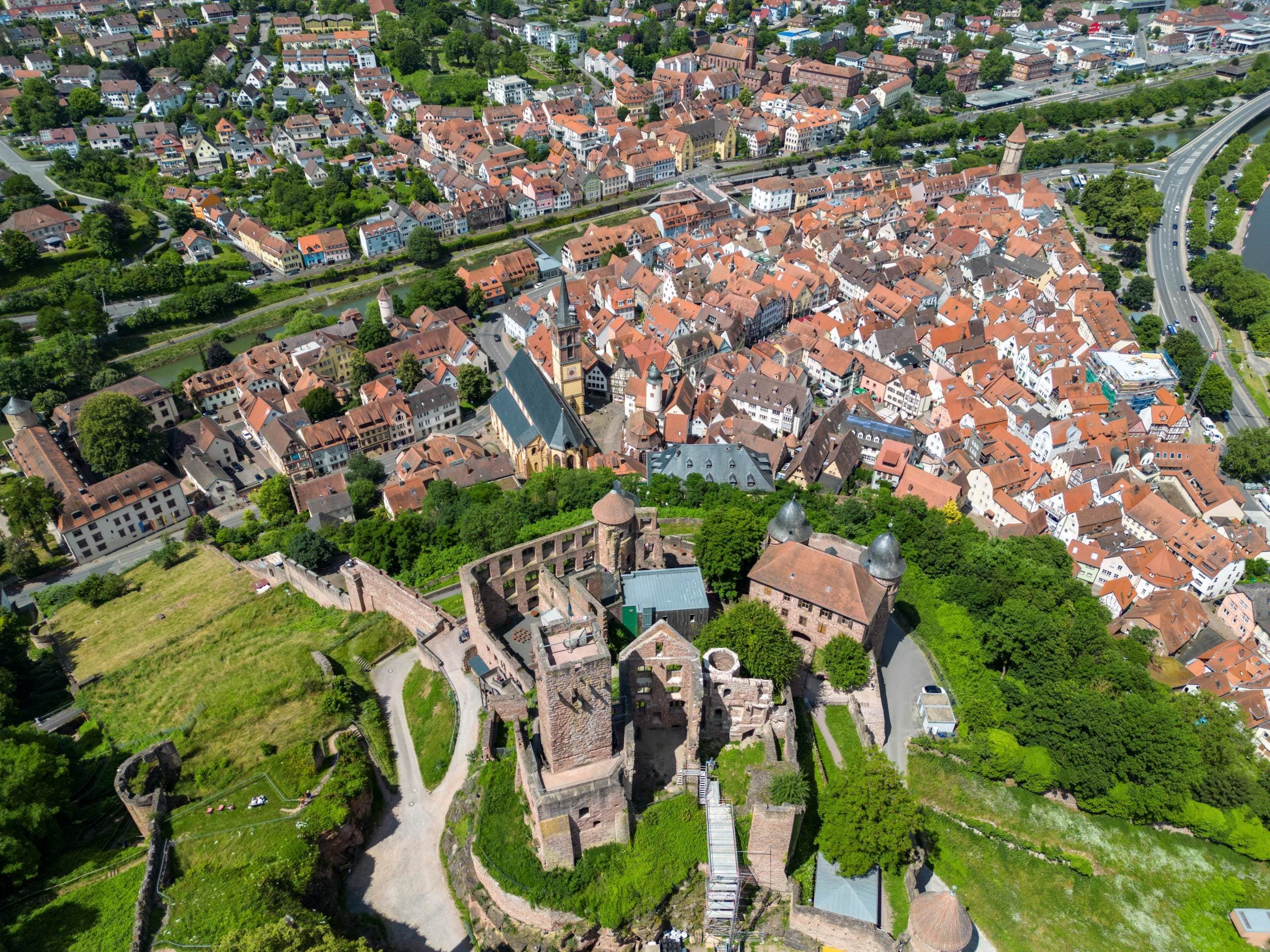 Blick auf Wertheim