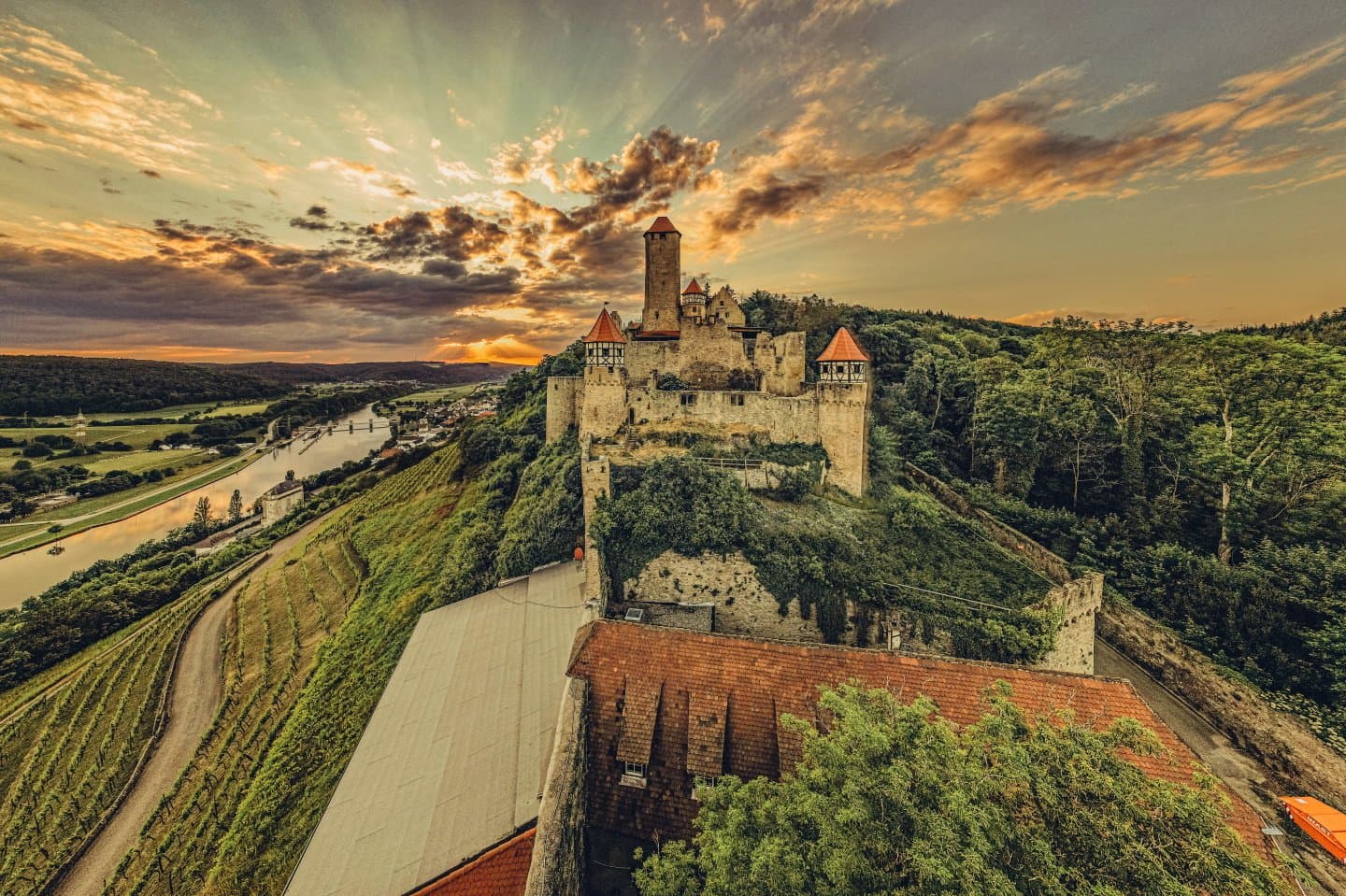 Hornberg Castle near Neckarzimmern