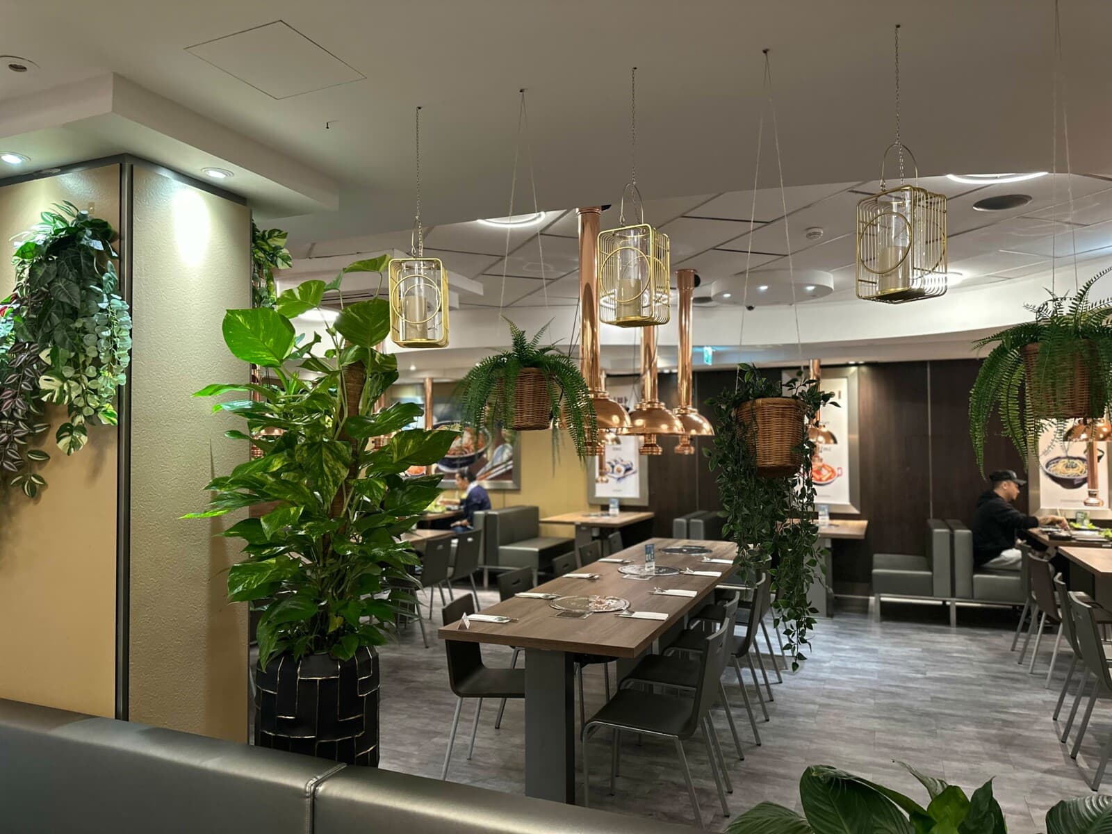 Innenansicht des Restaurants im UG