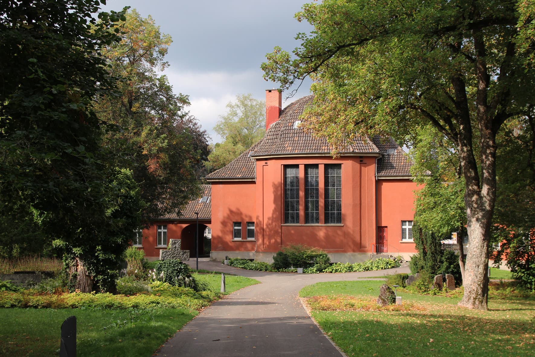 Das Kulturhaus im Bürgerpark, ehemals Krematorium