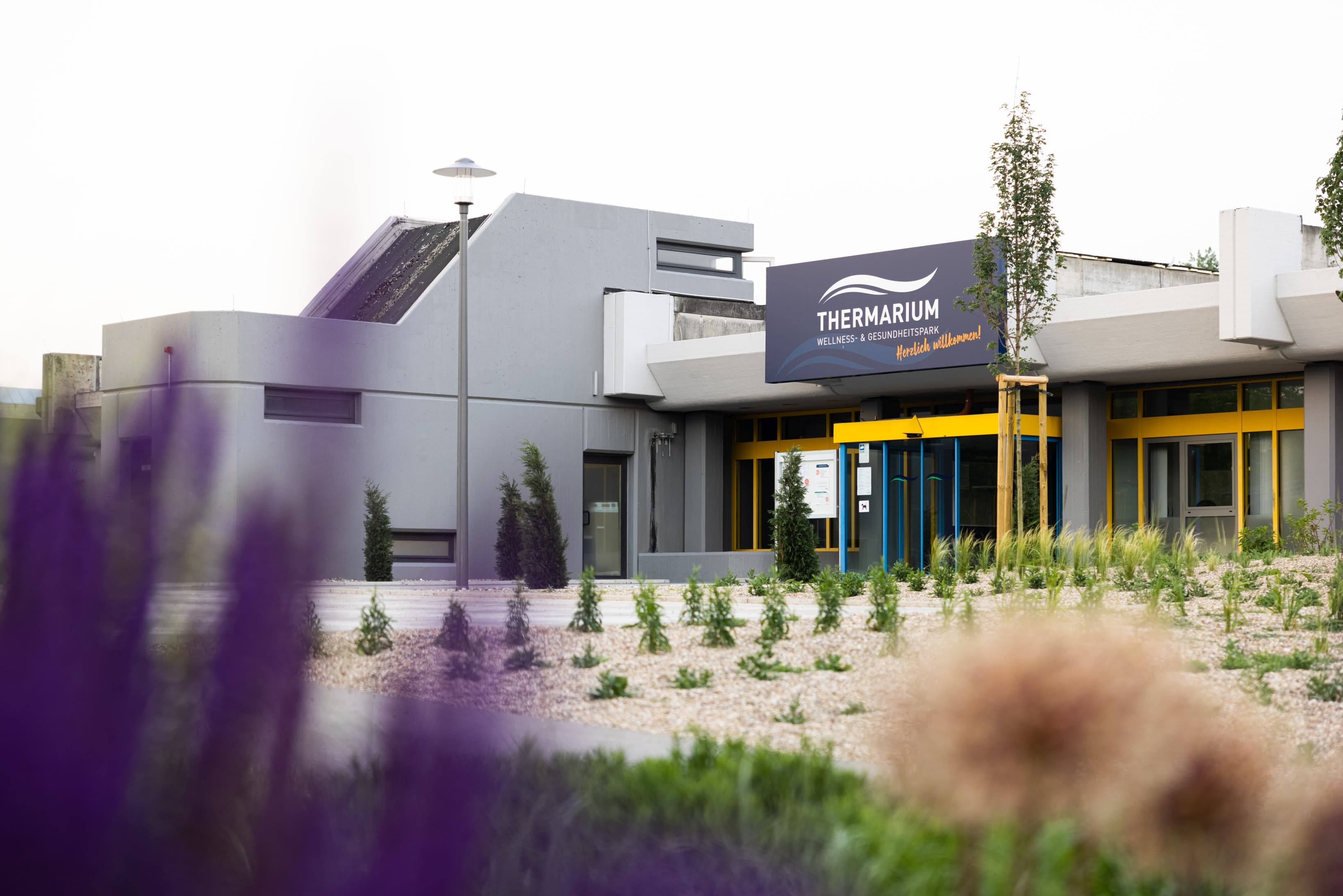 Eigangsbereich Thermarium Bad Schönborn