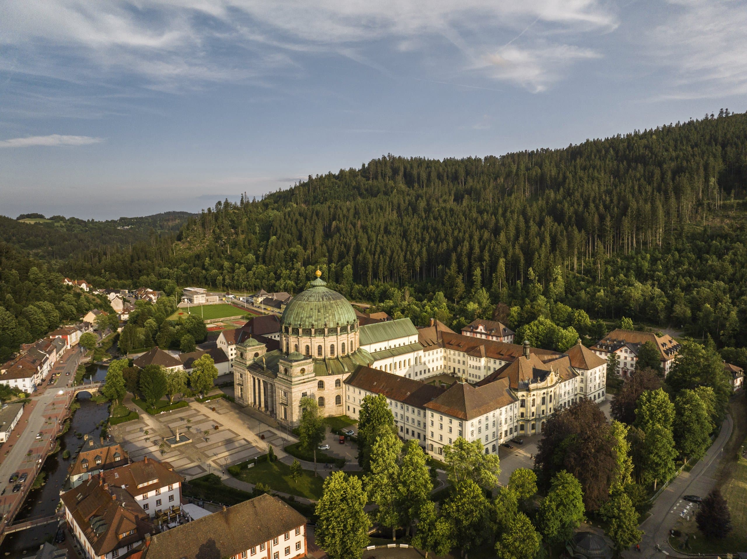 Blick auf Dom und Kloster