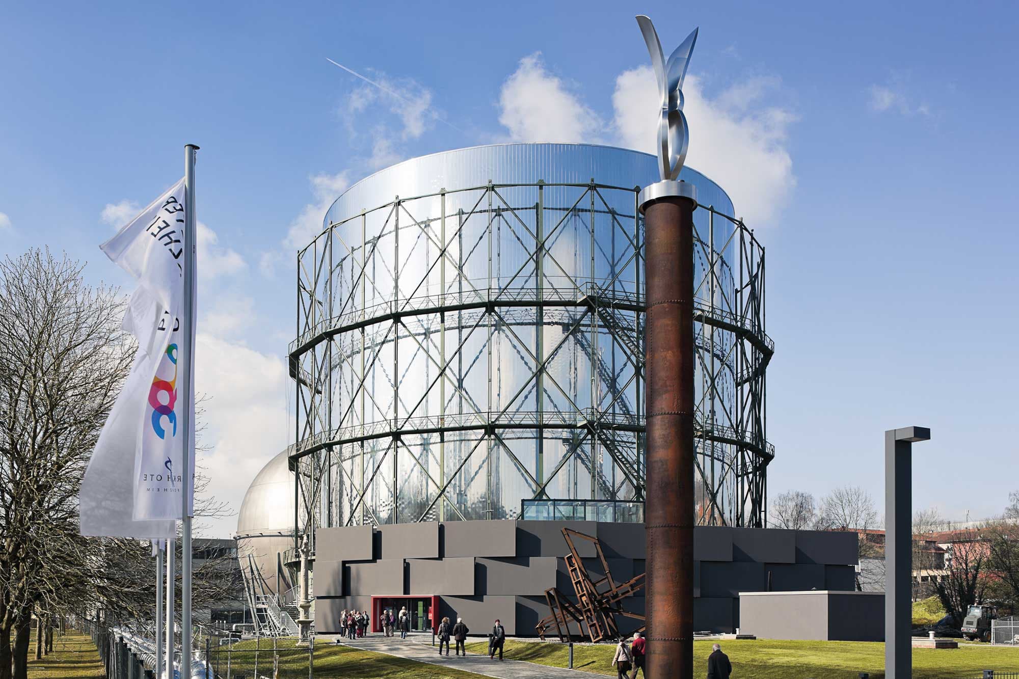 Exterior view gasometer Pforzheim