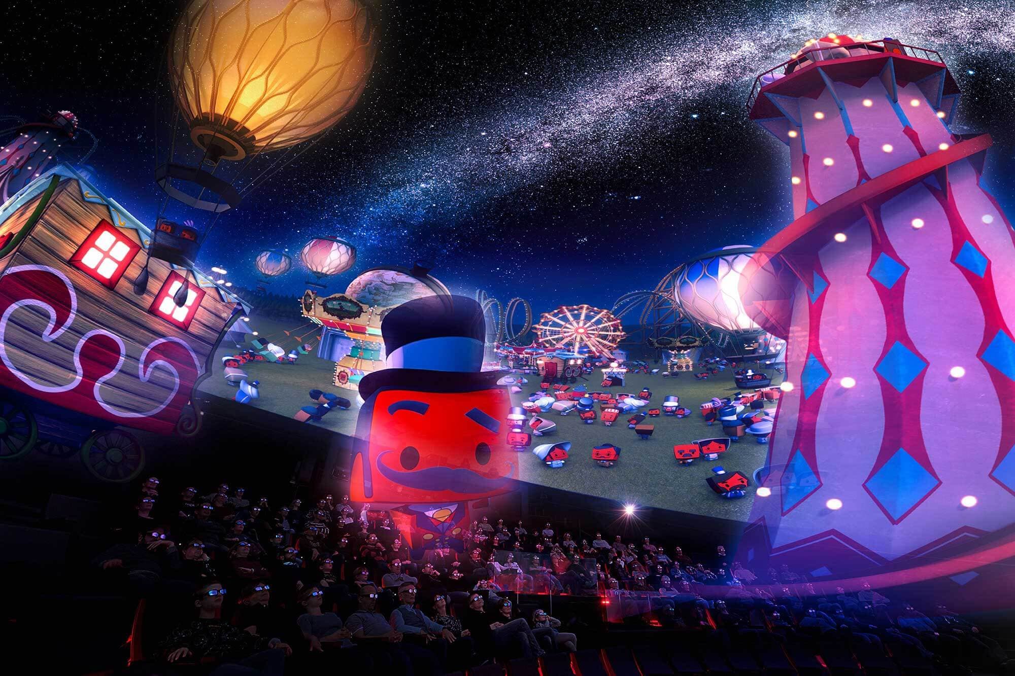 Show im Science Dome | Experimenta Heilbronn