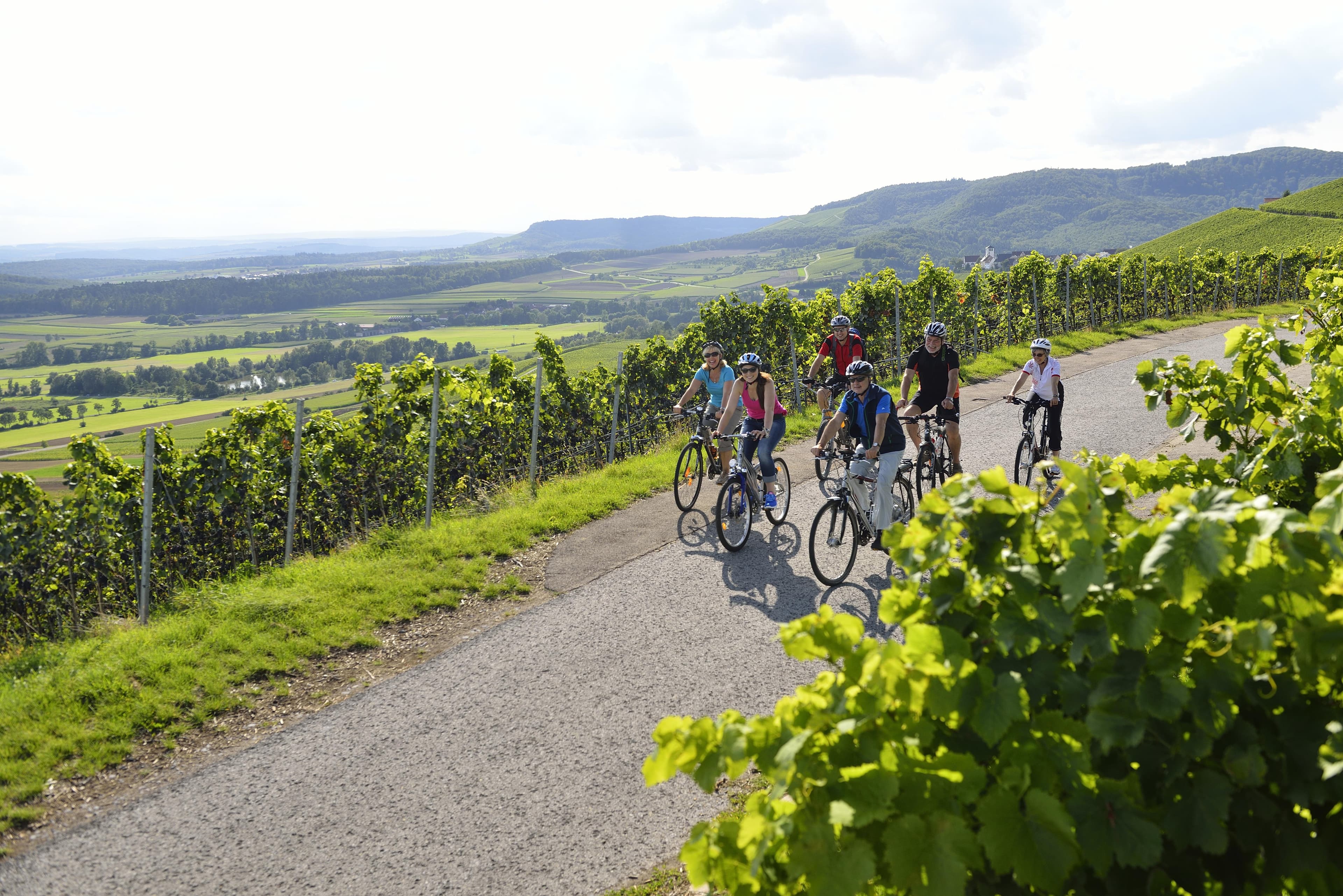 Unterwegs auf dem Stromberg-Murrtal-Radweg