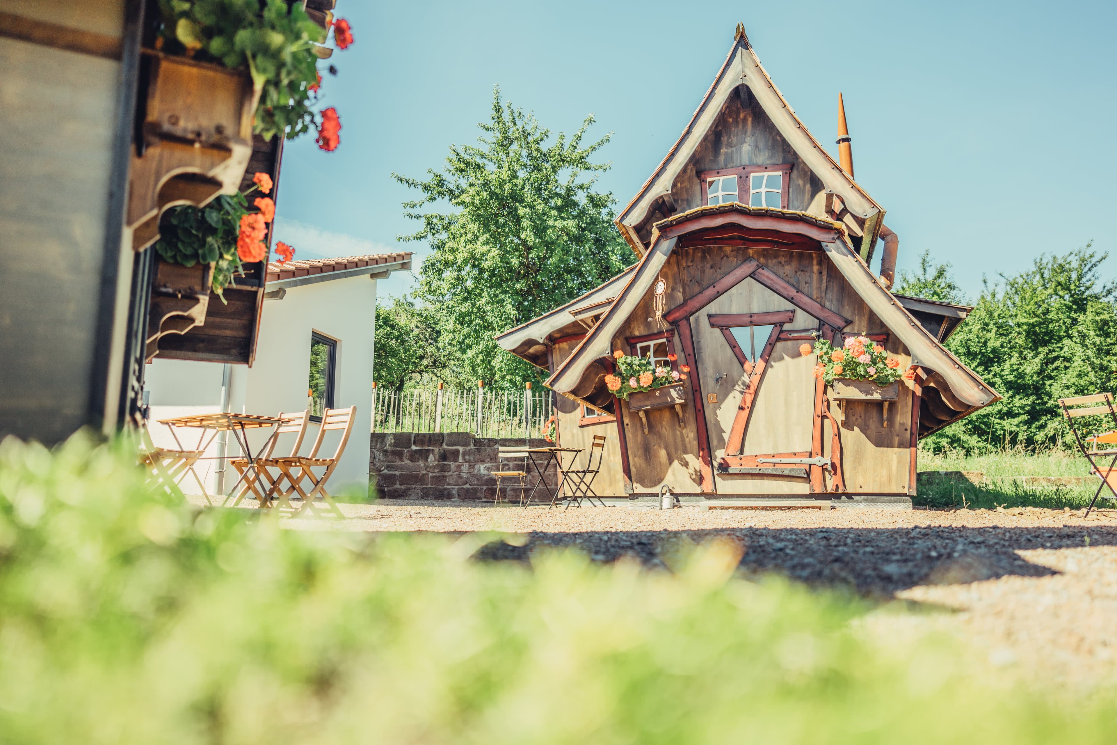 Witches' cottage at the Koppenhöfer winery | Löwenstein-Rittelhof | Weinsberger Tal
